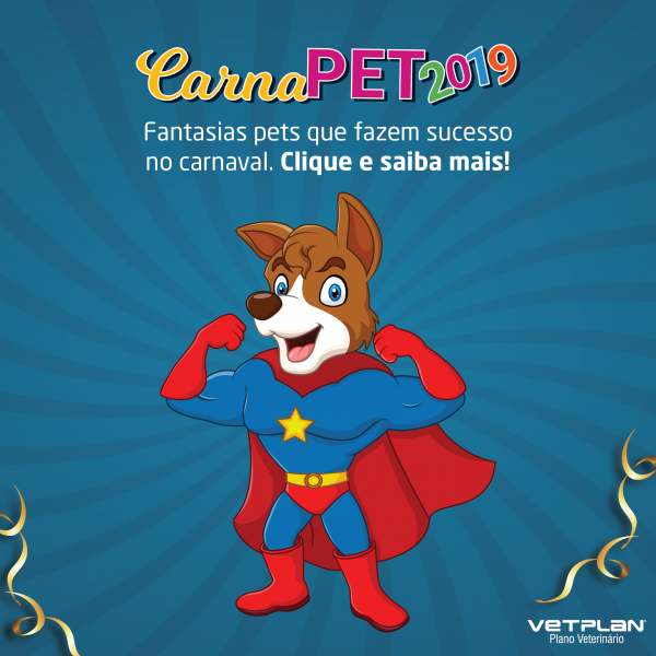Fantasias pets que fazem sucesso no carnaval.